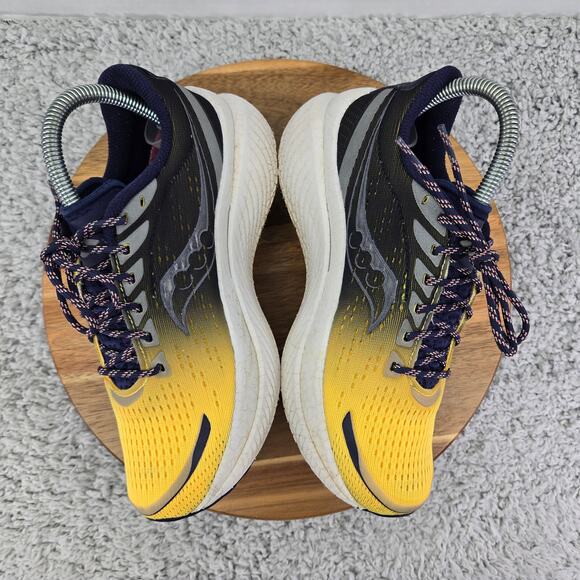 Saucony Endorphin Speed 3 Navy Yellow Athletic Running Shoe Womens 7.5 S10756-65 - Picture 7 of 12